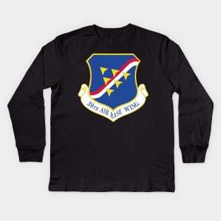 USAF - 39th Air Base Wing wo Txt Kids Long Sleeve T-Shirt